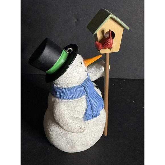 Hallmark Keepsake Christmas Ornament "Hello Friend" Snowman Cardinal 2012 - Picture 2 of 4